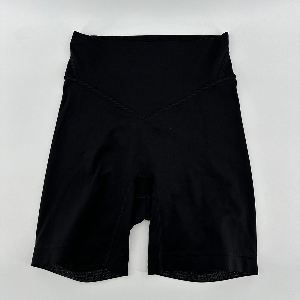 Lululemon SenseKnit High-Rise Running Shorts Black 6 Inch LW7DB9S Size 4